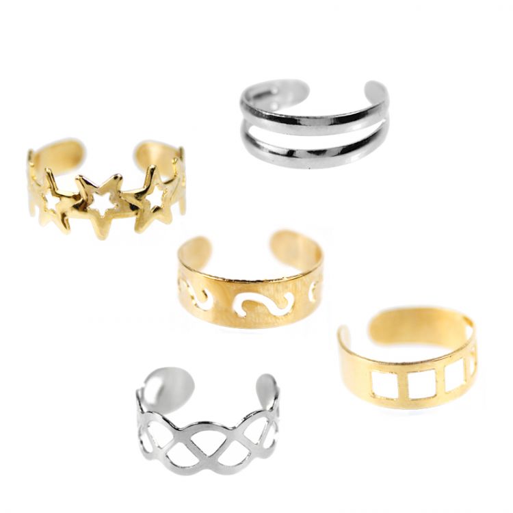 SET DE ANILLOS AJUSTABLES SET DE ANILLOS AJUSTABLES