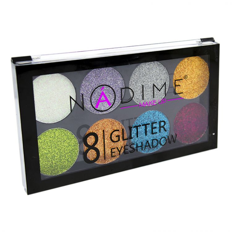 ESTUCHE DE SOMBRAS GLITTER NADIME ESTUCHE DE SOMBRAS GLITTER NADIME