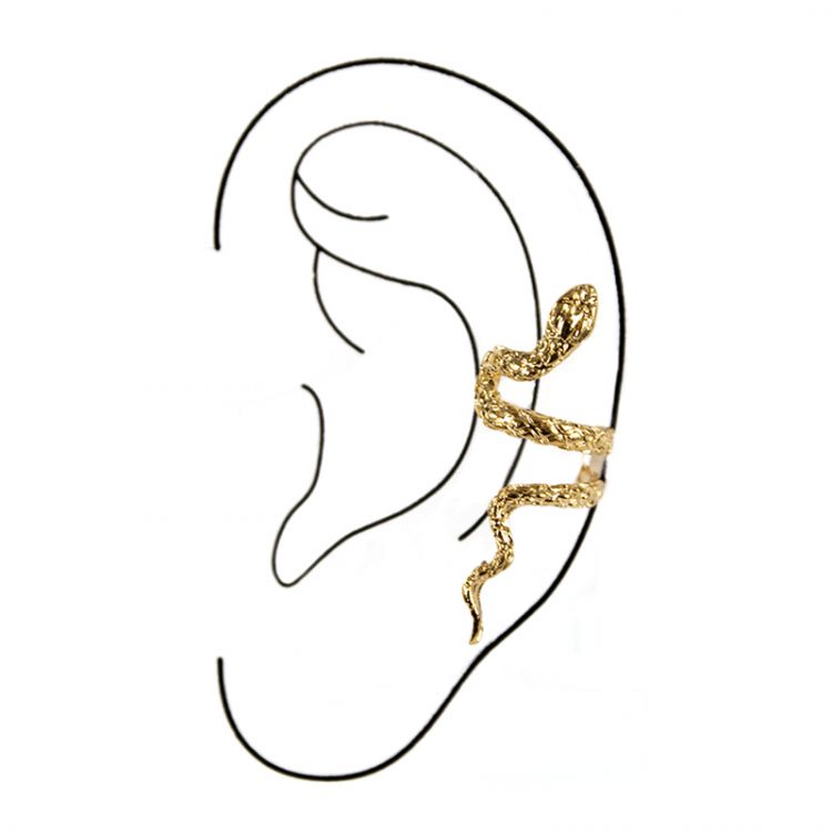 ARETE PARA UNA OREJA DISEÑO SERPIENTE ARETE PARA UNA OREJA DISEÑO SERPIENTE