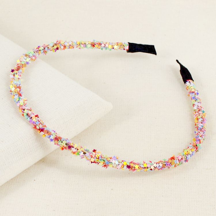 DIADEMA TUBULAR DE ESTRELLITAS DIADEMA TUBULAR DE ESTRELLITAS