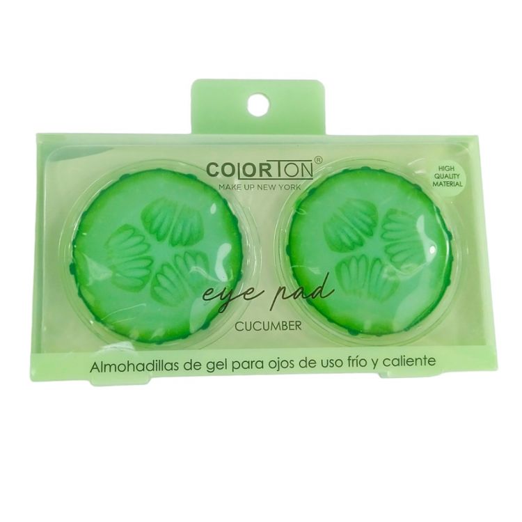 ALMOHADILLAS DE GEL P/OJOS CUCUMBER COLORTON