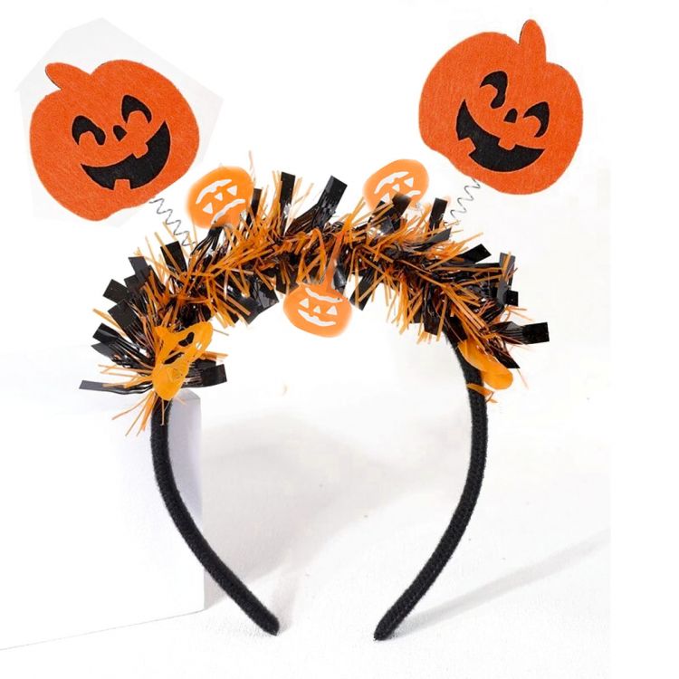 DIADEMA PARA HALLOWEEN CALABAZA