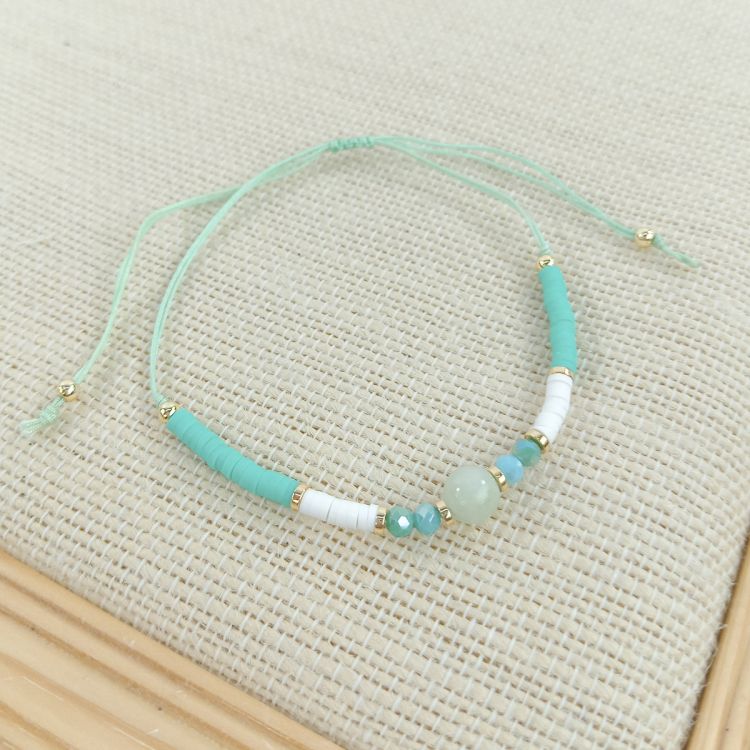 PULSERA HILO LUNETAS DE CAUCHO