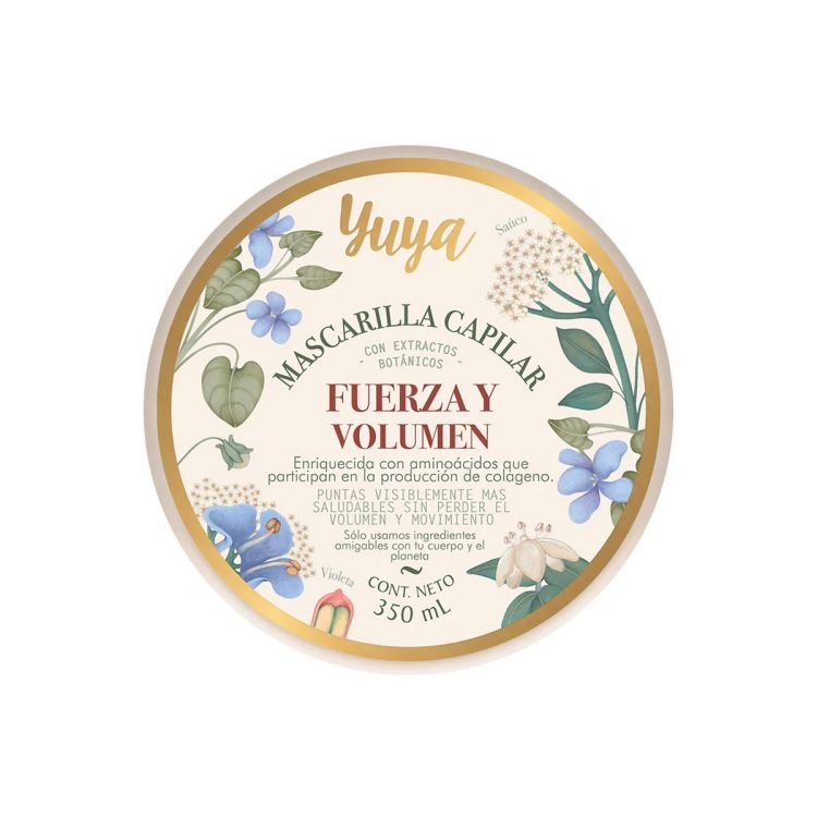 MASCARILLA CAPILAR –FUERZA Y VOLUMEN