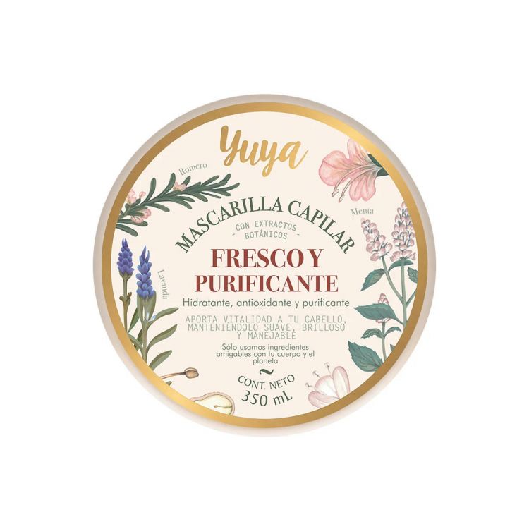 MASCARILLA CAPILAR –FRESCO Y PURIFICANTE