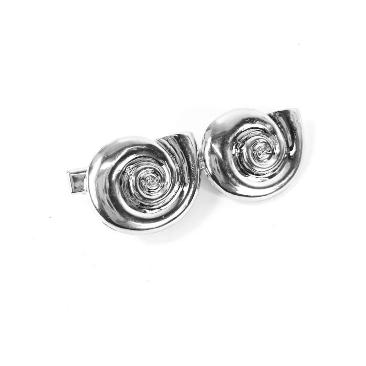 BROCHE  CARACOL DE METAL