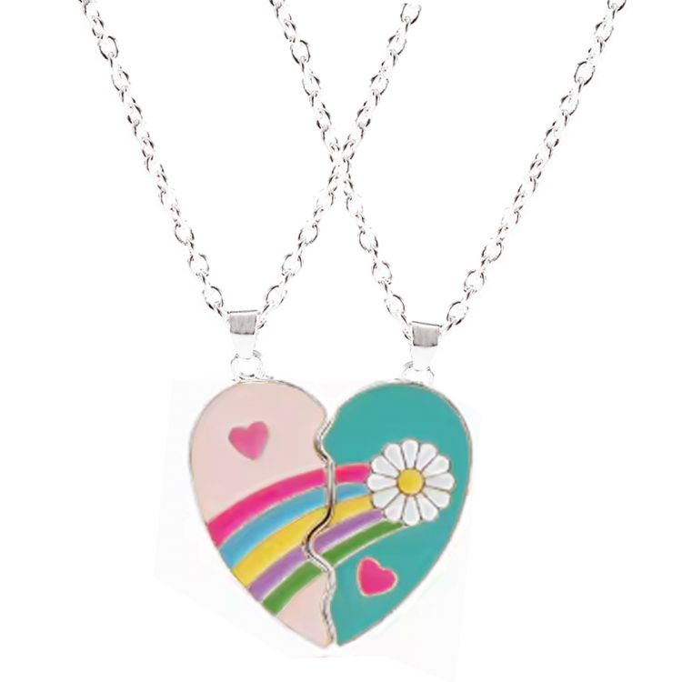 COLLARES DIJES MEDIOS CORAZONES