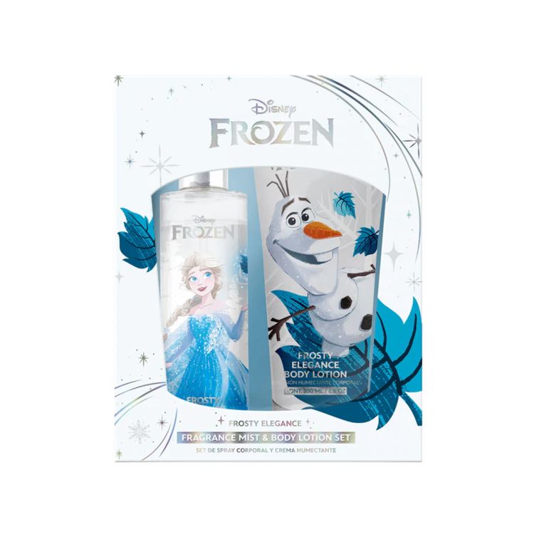 SET BODY MIST GLITTER Y BODY LOTION ELSA