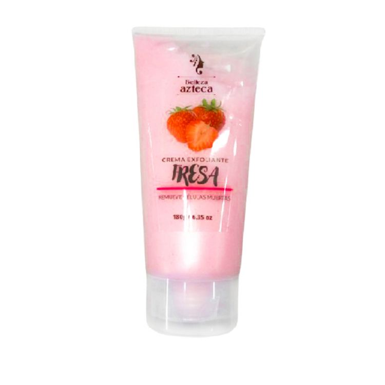 CREMA EXFOLIANTE  FRESA- BELLEZA AZTECA