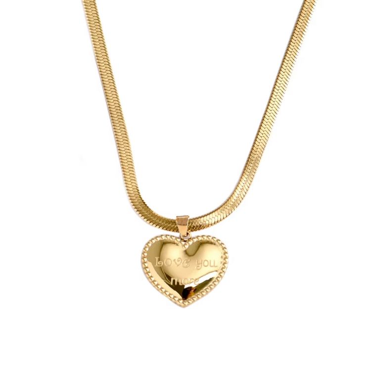 COLLAR CORAZÓN ACERO INOXIDABLE COLLAR CORAZÓN ACERO INOXIDABLE