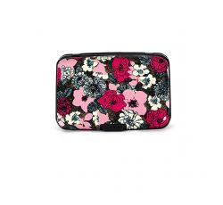 TARJETERO ESTAMPADO FLOR FIUSHA