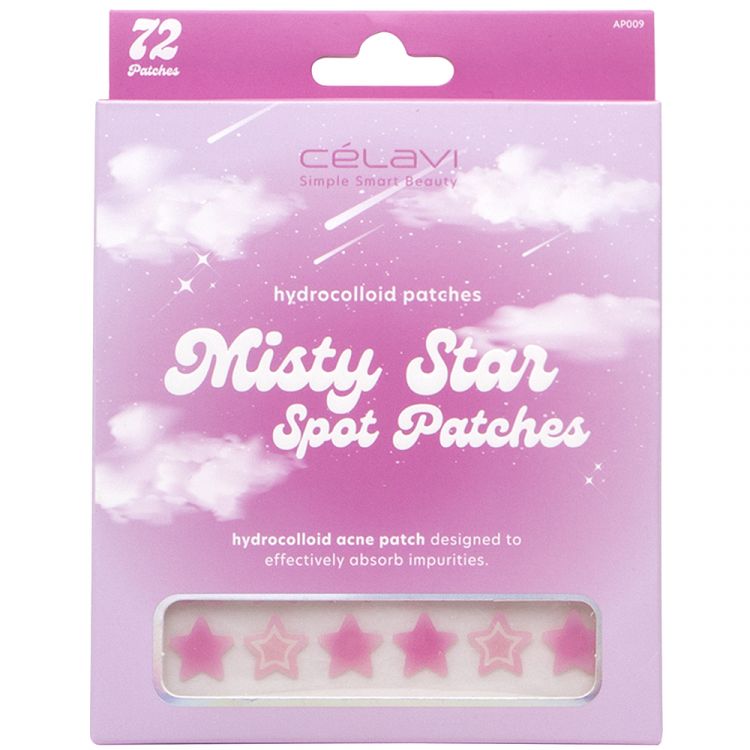 PARCHES CELAVI HYDROCOLLOID MISTY STAR 72 PIEZAS PARCHES CELAVI HYDROCOLLOID MISTY STAR 72 PIEZAS