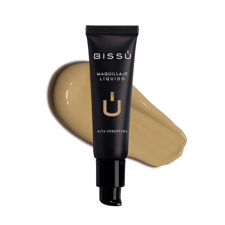 MAQUILLAJE LIQUIDO BISSU ALTA COBERTURA MAQUILLAJE LIQUIDO BISSU ALTA COBERTURA