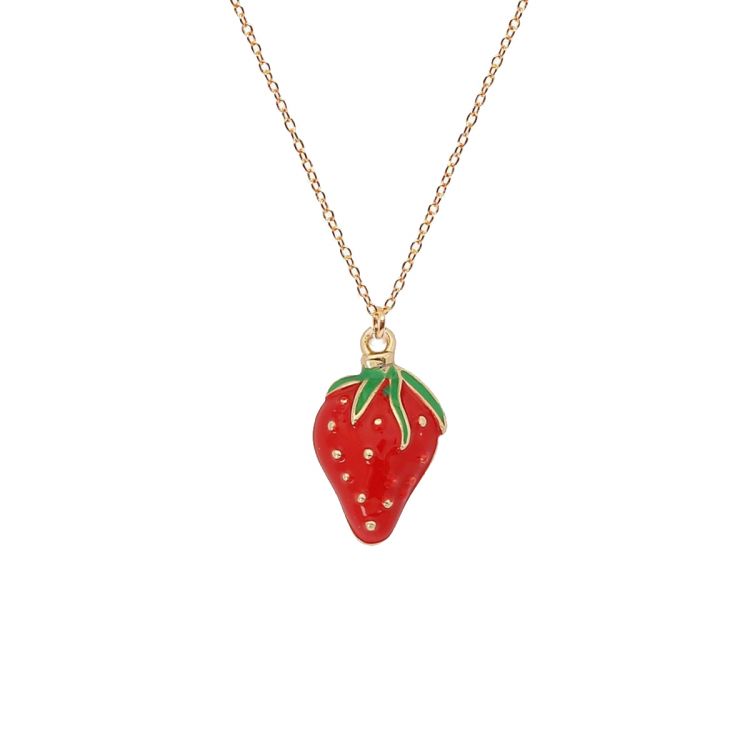COLLAR DIJE DE FRESA