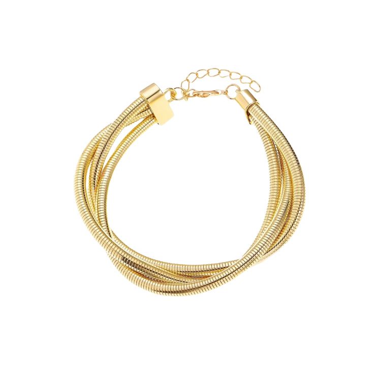 PULSERA METAL MULTICAPAS