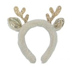 DIADEMA OREJAS RENO DE PELUCHE