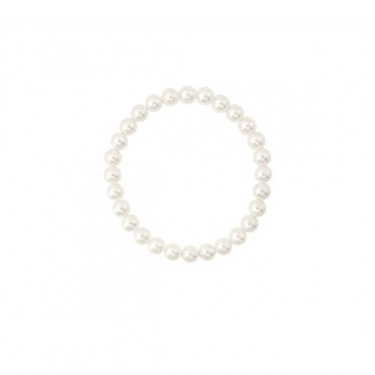 PULSERA ELASTICA PERLA