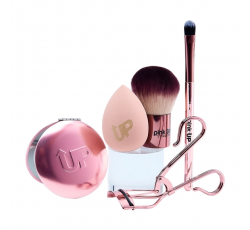 SET DE BROCHAS PROFESIONALES PINK UP + KIT DE REGALO