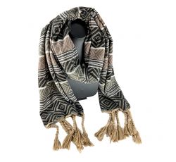 BUFANDA ESTAMPADO GEOMETRICO