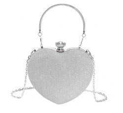 BOLSO CORAZON DIAMANTE