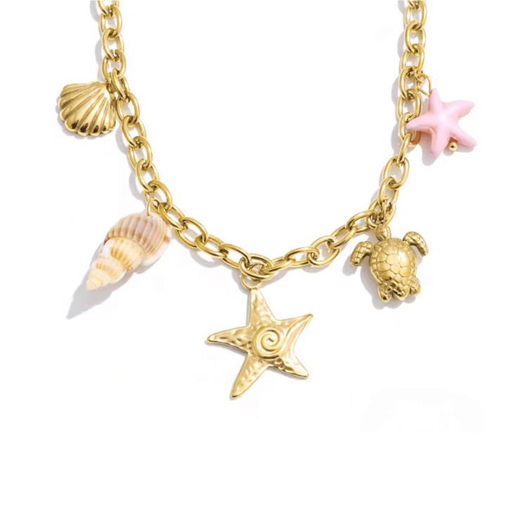 COLLAR DIJES ANIMALES MARINOS
