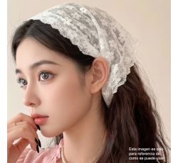 PAÑUELO DE ENCAJE MULTIUSOS