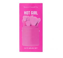 SET DE BROCHAS CON ESTUCHE CILINDRO- BEAUTY CREATIONS