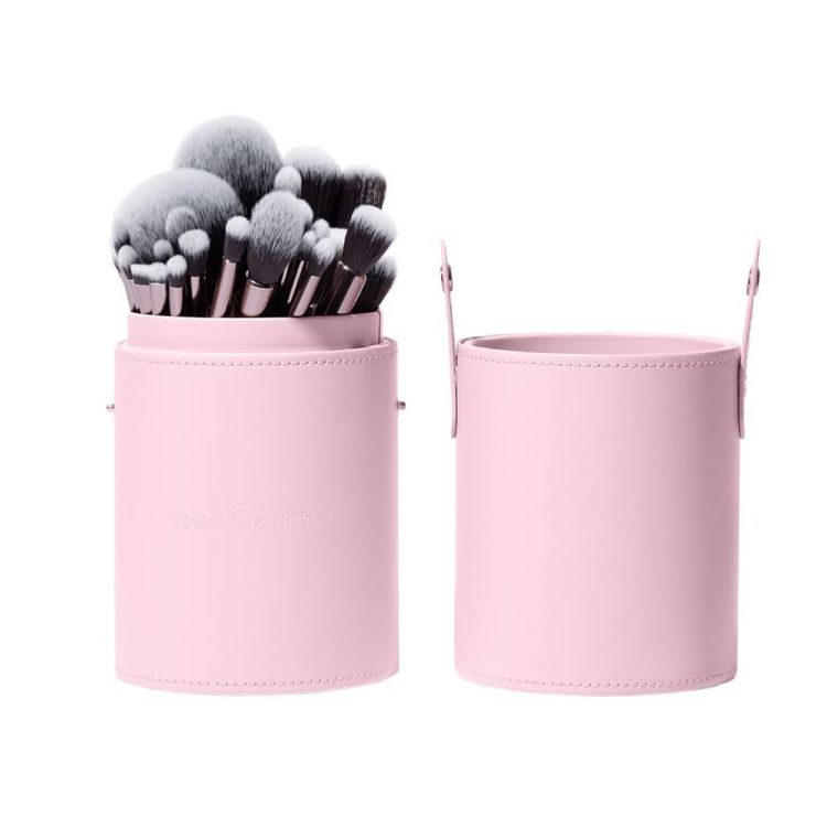 SET DE BROCHAS CON ESTUCHE CILINDRO- BEAUTY CREATIONS