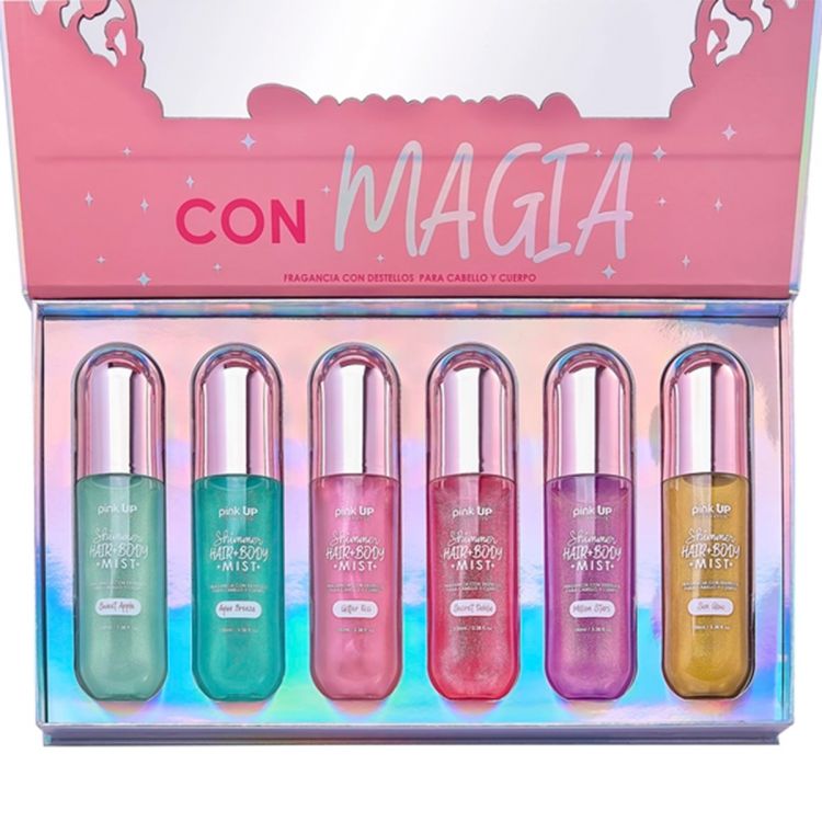 KIT SHIMMER HAIR + BODY MIST PINK UP
