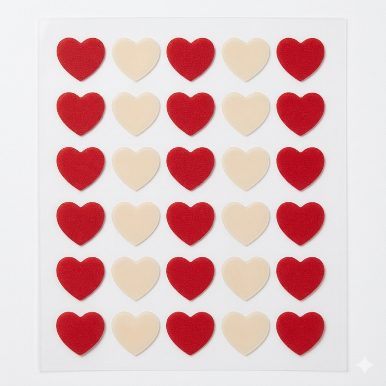 PARCHES AUXILIAR DE ACNE CORAZÓN
