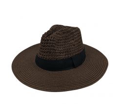 SOMBRERO PAJA ESTILO FEDORA