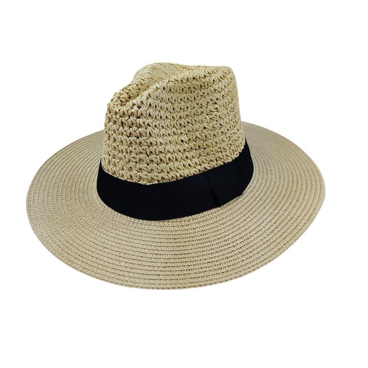 SOMBRERO PAJA ESTILO FEDORA