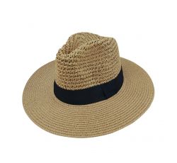 SOMBRERO PAJA ESTILO FEDORA