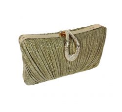BOLSO CLUTCH CON BROCHE DE CRISTAL