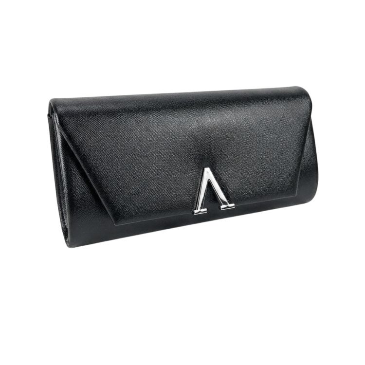BOLSO TIPO CLUTCH SOLAPA GEOMETRICA