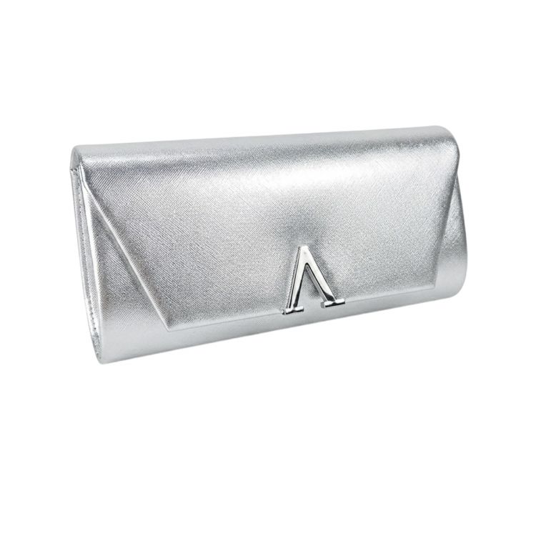 BOLSO TIPO CLUTCH SOLAPA GEOMETRICA