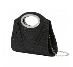 BOLSO ELEGANTE LINEAS PLISADAS