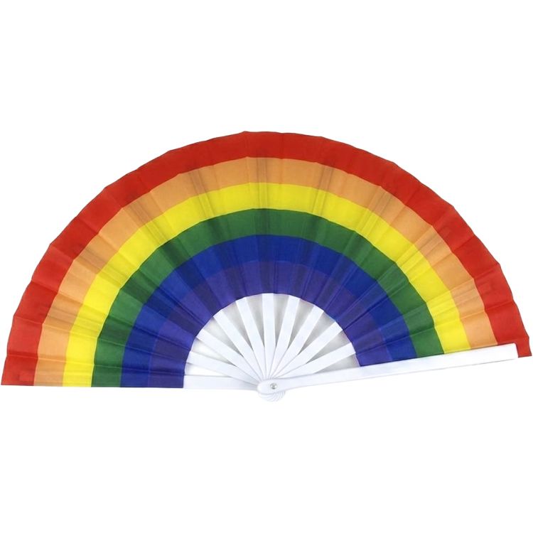 ABANICO GIGANTE ARCOIRIS