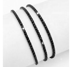 SET DE PULSERA  3 LINEAS RHINESTONE
