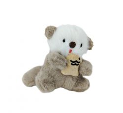 LLAVERO PELUCHE NUTRIA MARINA