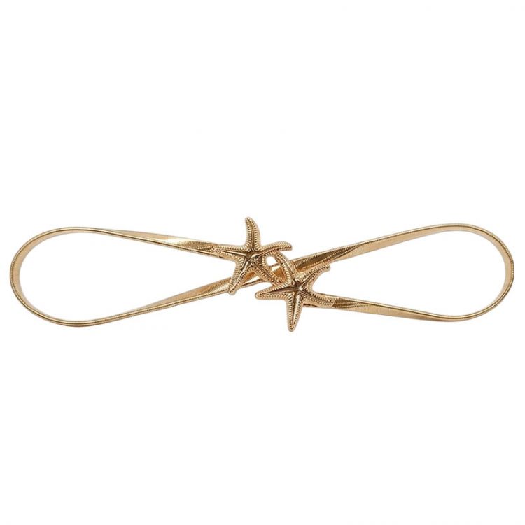 CINTO METALICO HEBILLA ESTRELLA MARINA