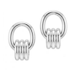 ARETE DE METAL AROS ENTRELAZADOS