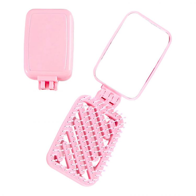 CEPILLO DE BOLSILLO CON ESPEJO