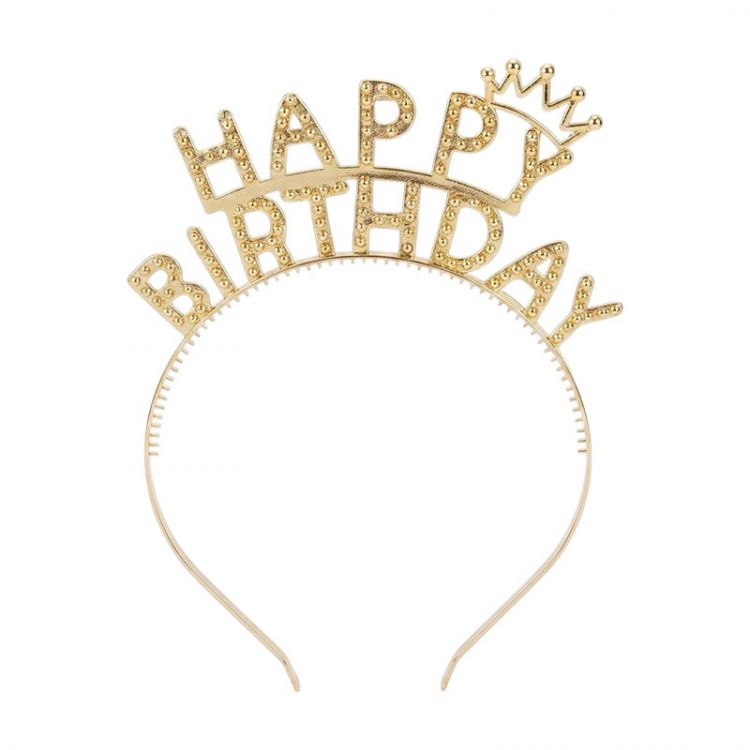 DIADEMA  "HAPPY BIRTHDAY"