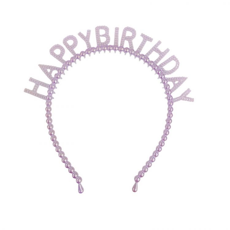 DIADEMA "HAPPY BIRTHDAY" BRILLA EN OSCURIDAD