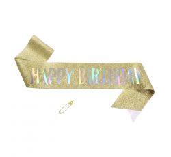 KIT HAPPY BIRTHDAY - BANDA Y DIADEMA