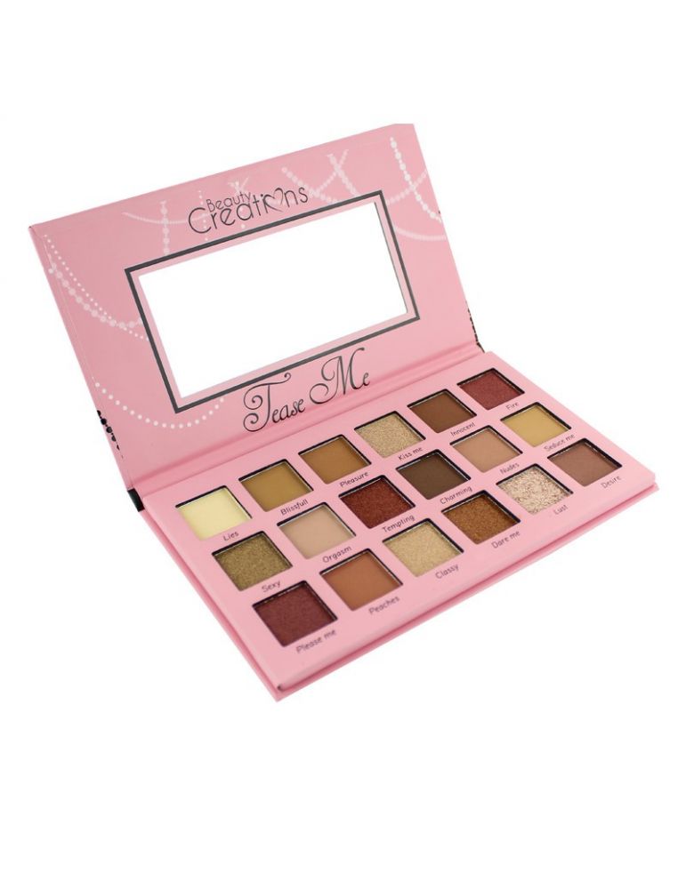 PALETA DE SOMBRAS BEAUTY CREATIONS TEASE ME PALETA DE SOMBRAS BEAUTY CREATIONS TEASE ME